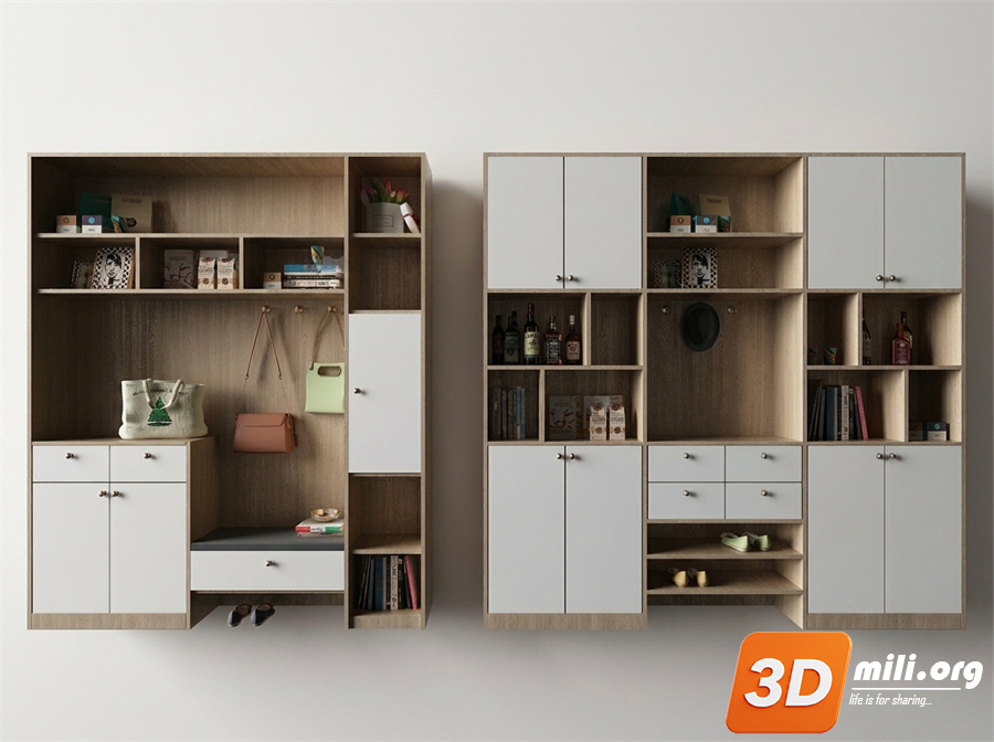 Shoe cabinet Skp Files